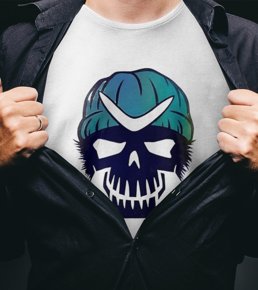 Captain Boomerang Skull Emblem Suicide Squad T-Shirt