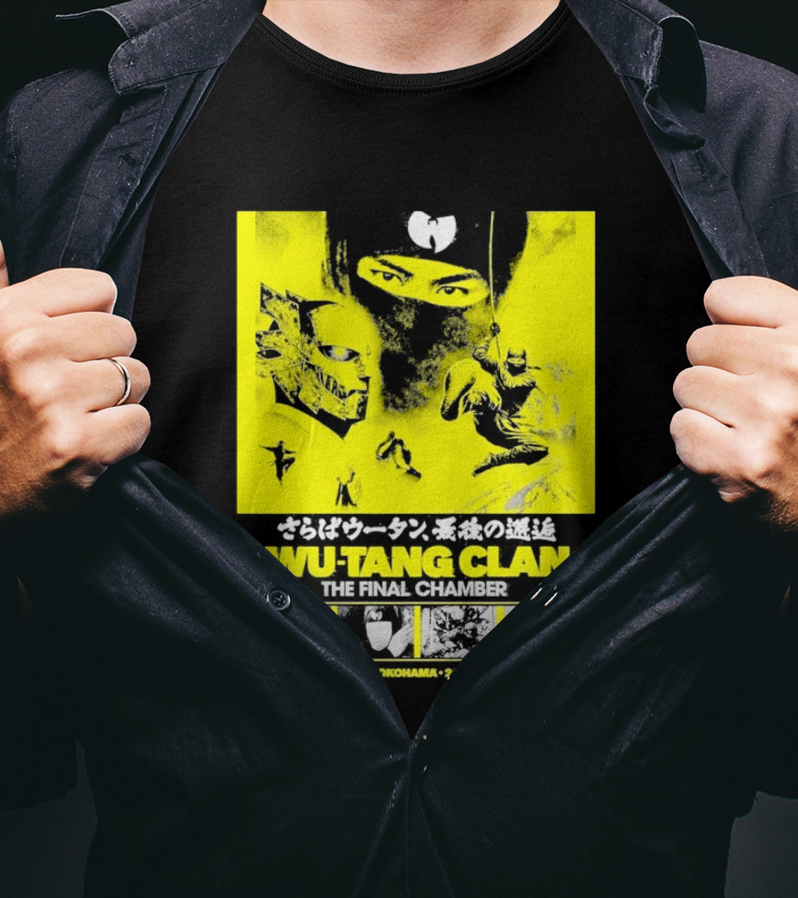 Wu Tang Clan Final Chamber Tour Yokohama Japan 2026 T-Shirt