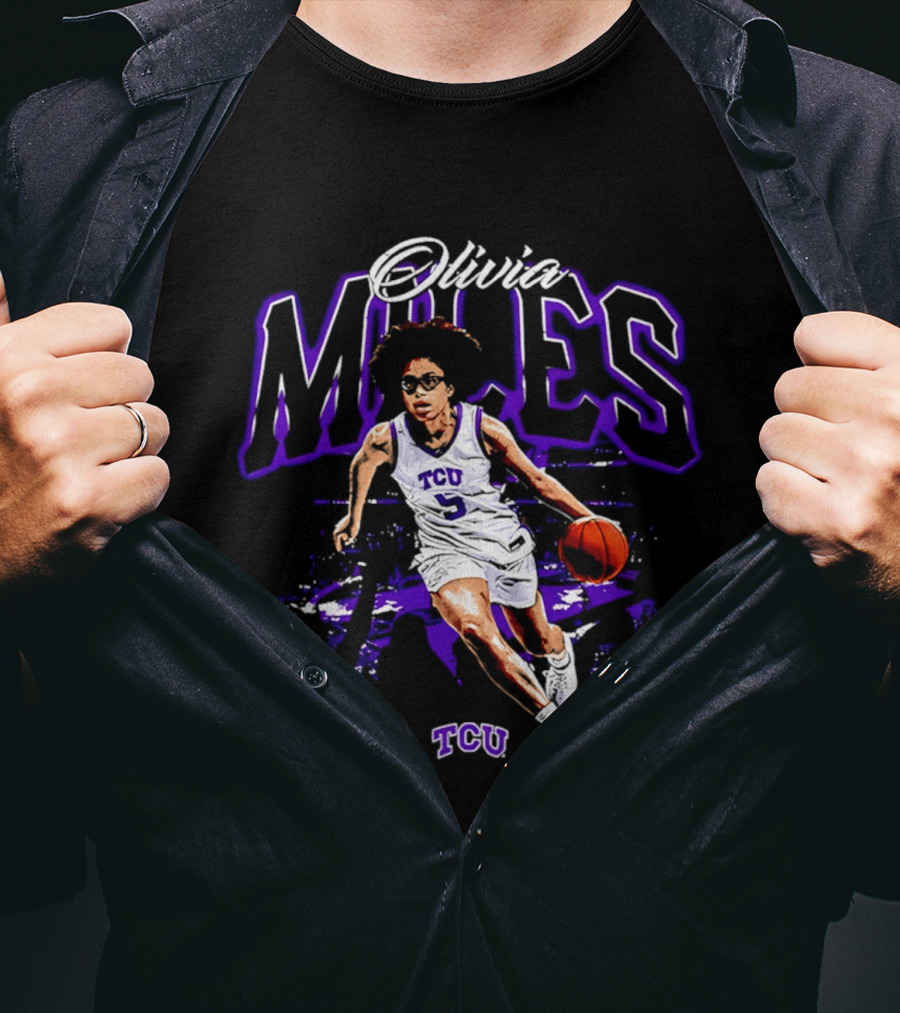 Olivia Miles TCU Basketball Player T-Shirt
