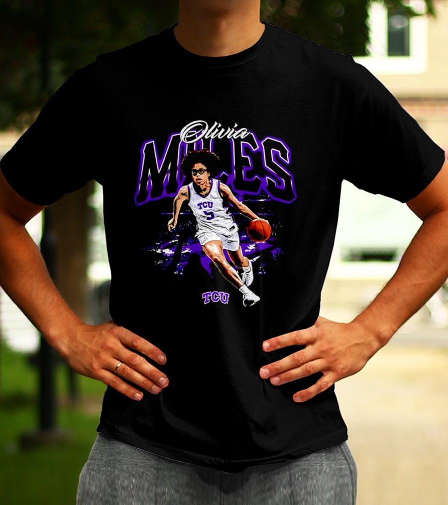 Olivia Miles TCU Basketball Player T-Shirt