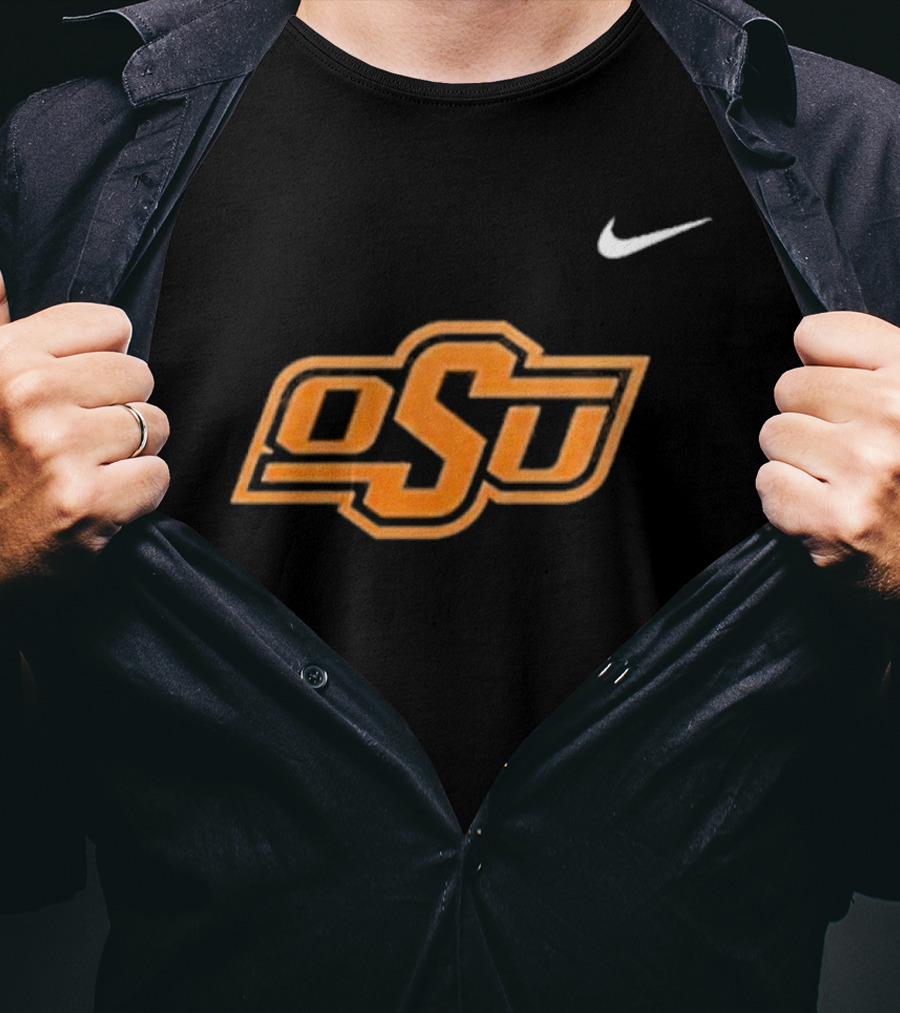 OSU Cowboy Football Pirates Paradise Night Black Nike T-Shirt