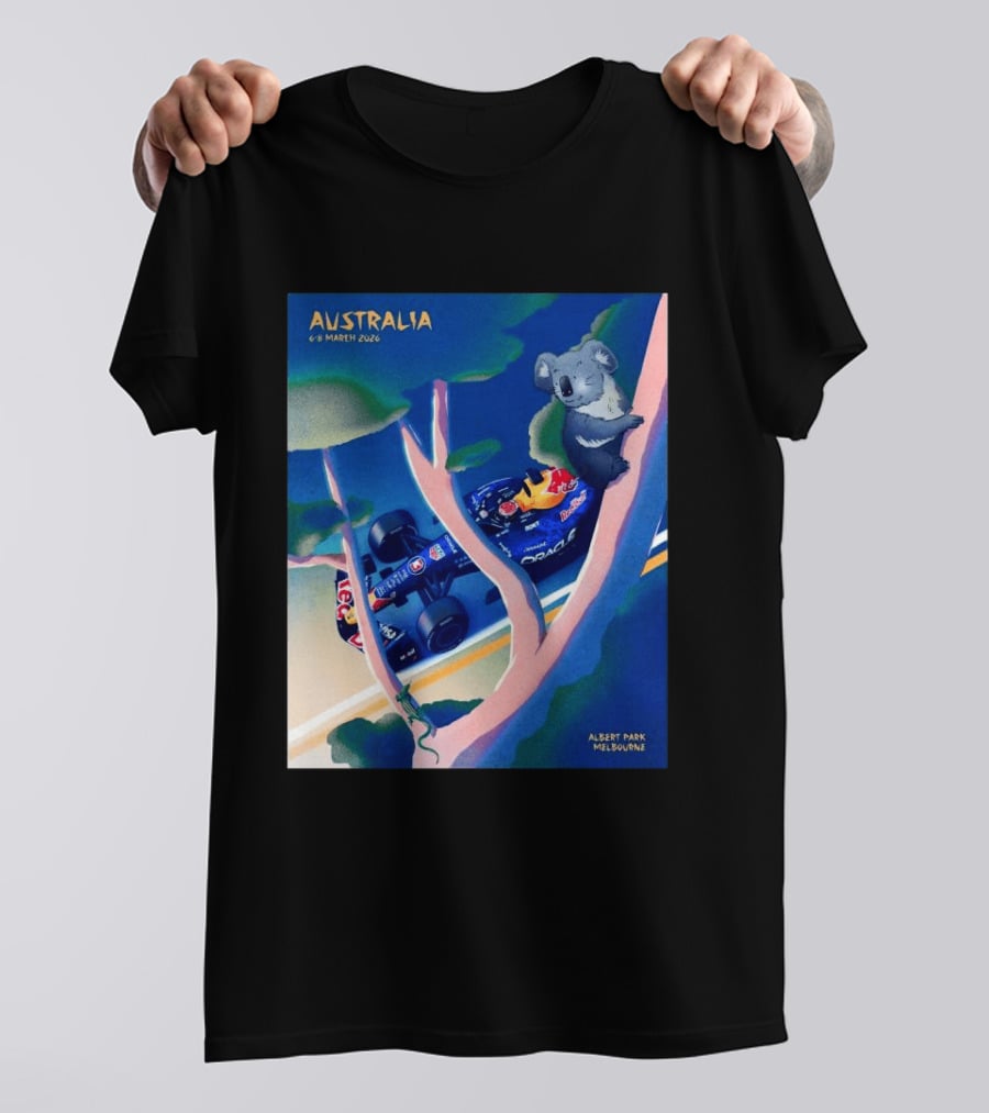 Australia 6 8 March 2026 Red Bull Racing F1 Albert Park Melbourne T-Shirt