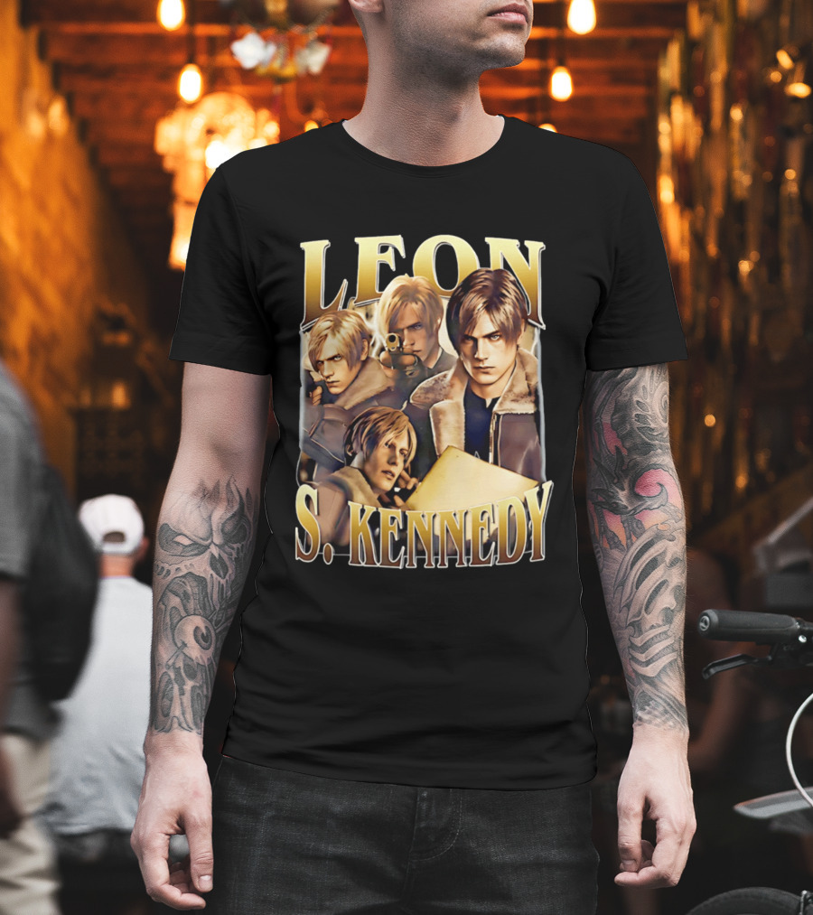 Leon S. Kennedy Bootleg Gamer T-Shirt