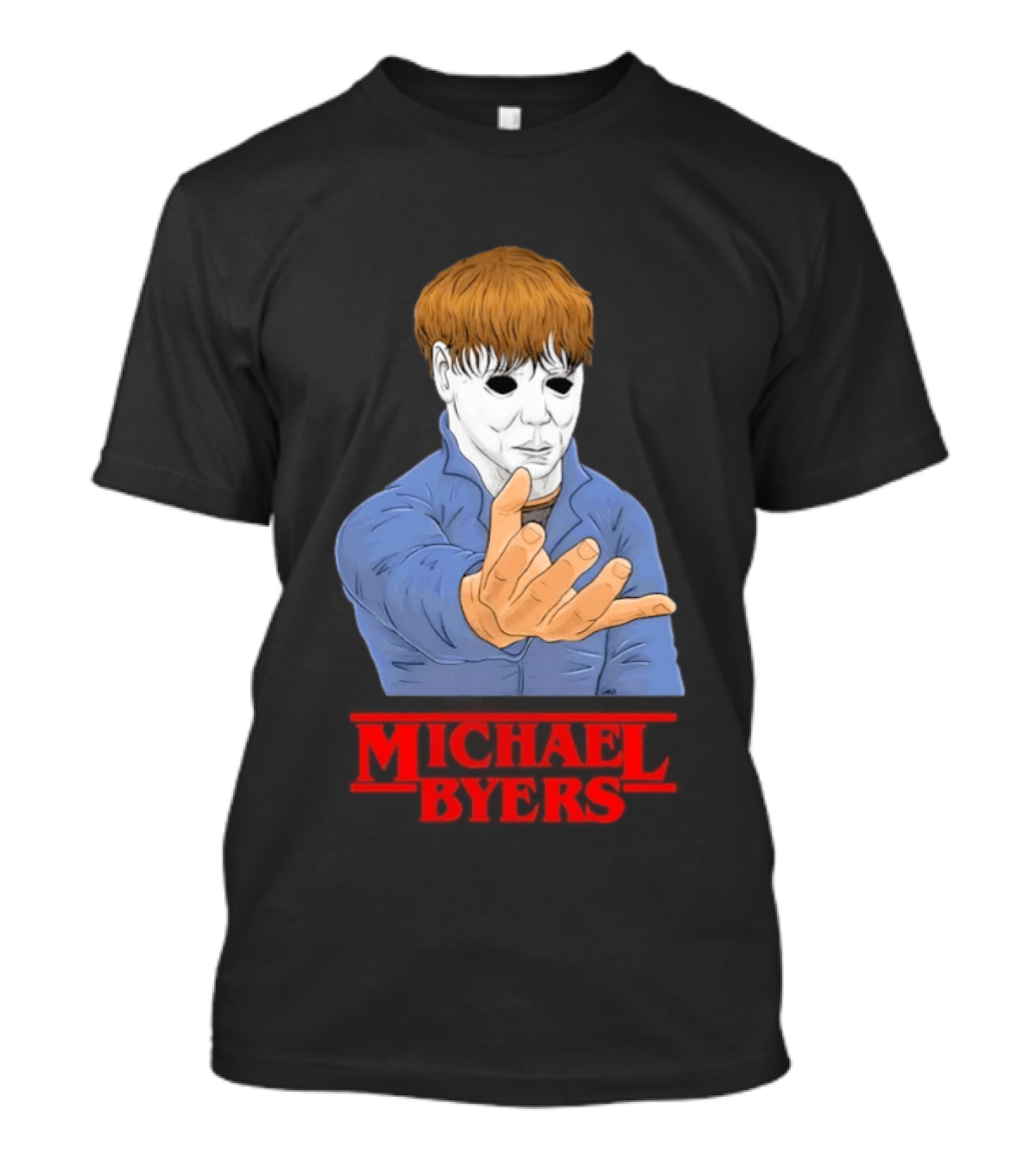 Michael Byers Horror And Sci Fi Mashup Stranger Things Halloween T-Shirt