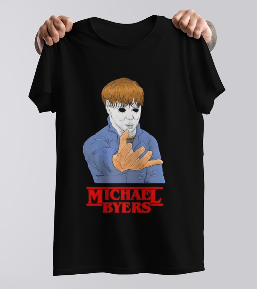 Michael Byers Horror And Sci Fi Mashup Stranger Things Halloween T-Shirt