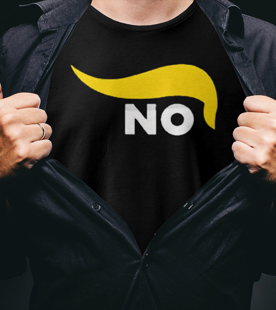 Solidarity Statement No Yellow Hair Swoosh T-Shirt