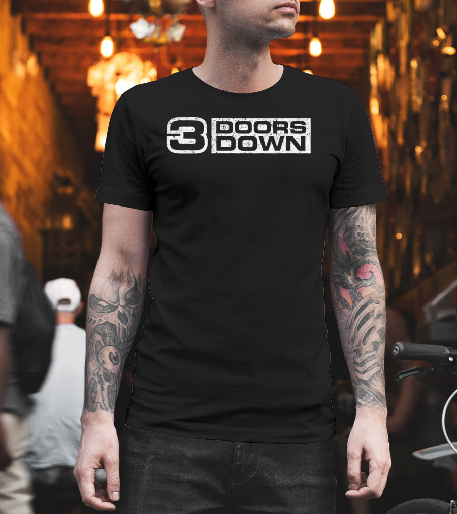 3 Doors Down Band Name T-Shirt
