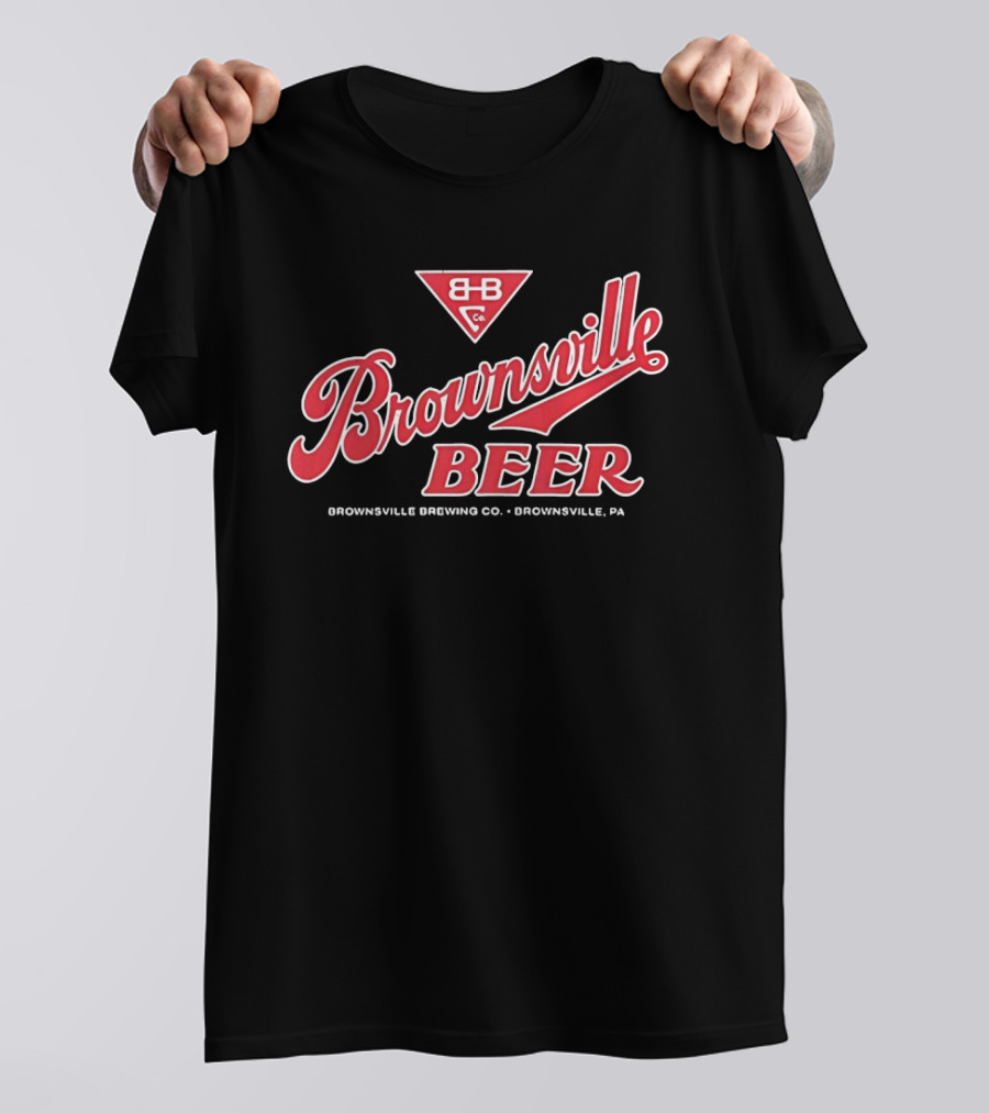Brownsville Beer Brownsville Brewing Co. Brownsville PA B B Co. T-Shirt