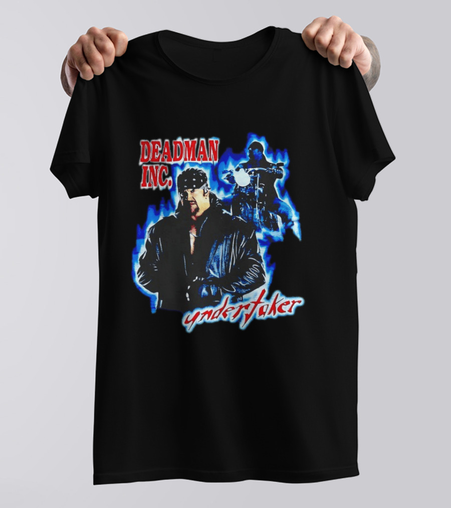 Deadman INC Undertaker Motorcycle Biker T-Shirt
