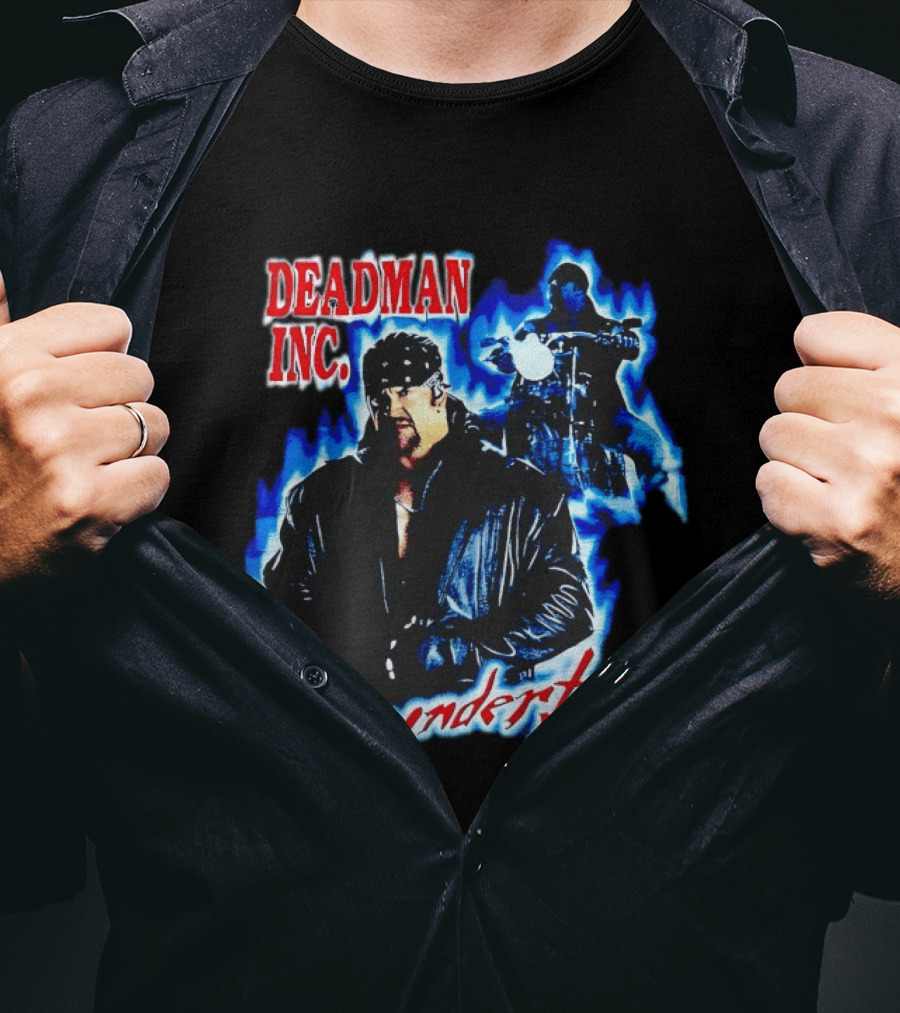 Deadman INC Undertaker Motorcycle Biker T-Shirt