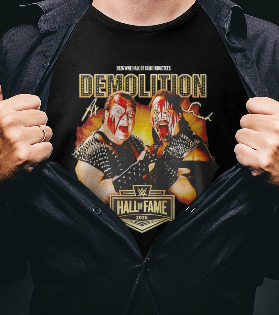 Demolition WWE Hall Of Fame 2026 Inductees T-Shirt