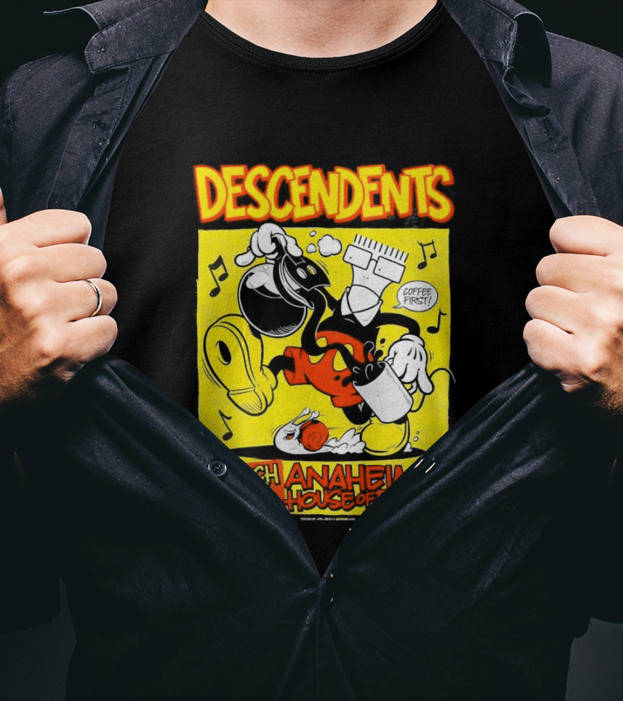 Descendents House Of Blues Anaheim March 5 6 2026 Event T-Shirt