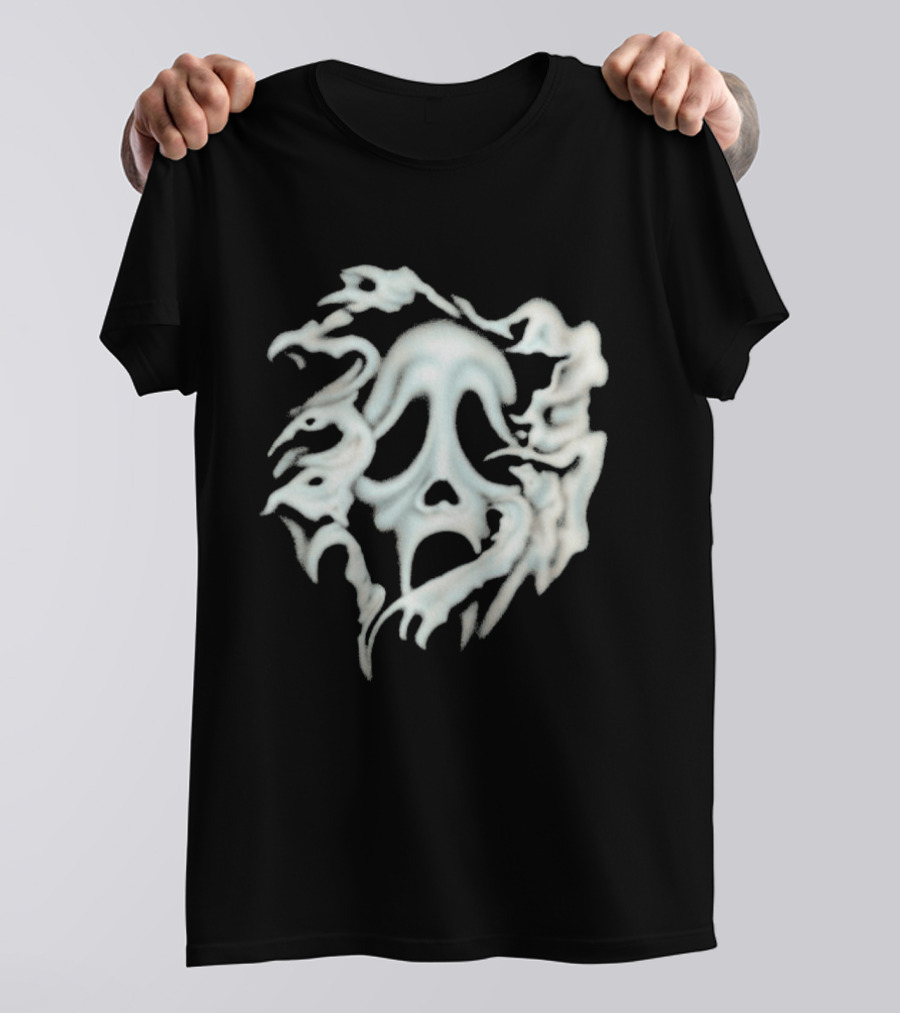 Don Toliver Scream Cactus Jack Airbrush Ghostface T-Shirt