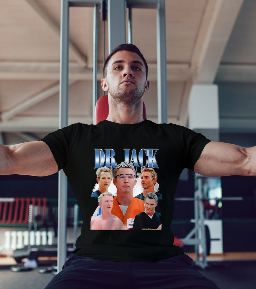 Dr Jack Abbot Picture Collage T-Shirt