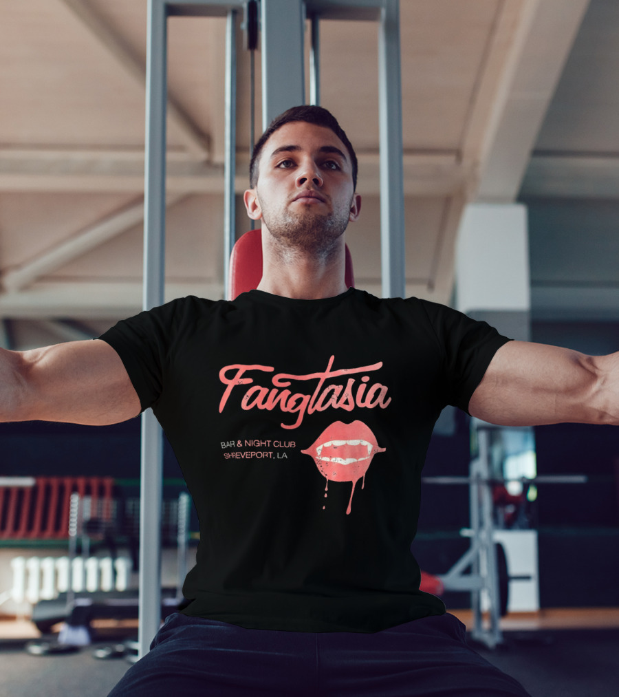 Fangtasia Bar And Night Club Shreveport LA Vampire Lips T-Shirt