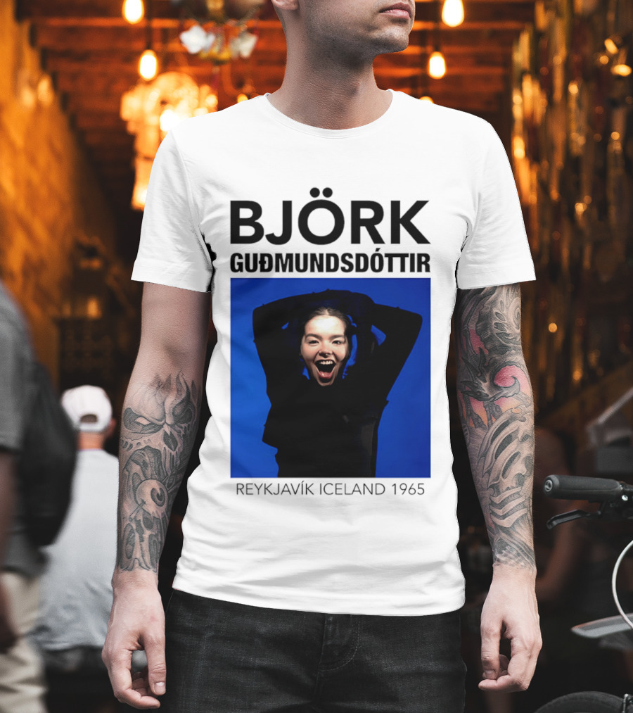 BJÖRK Guðmundsdóttir Reykjavík Iceland 1965 T-Shirt