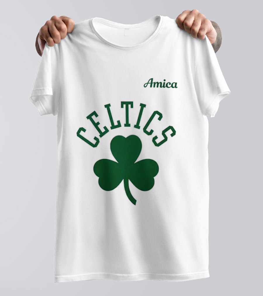 Celtics Amica Shamrock Tatum Back To 0 T-Shirt