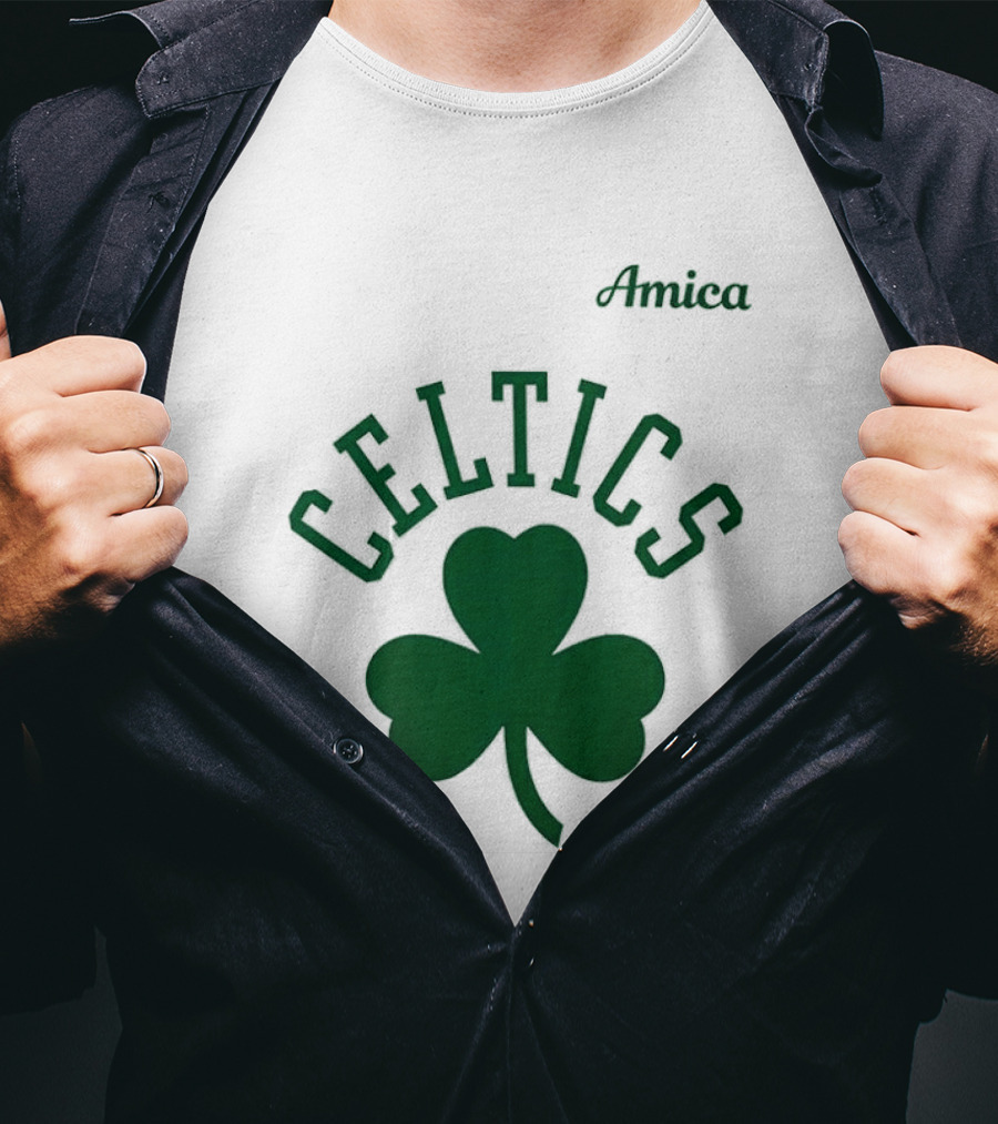 Celtics Amica Shamrock Tatum Back To 0 T-Shirt