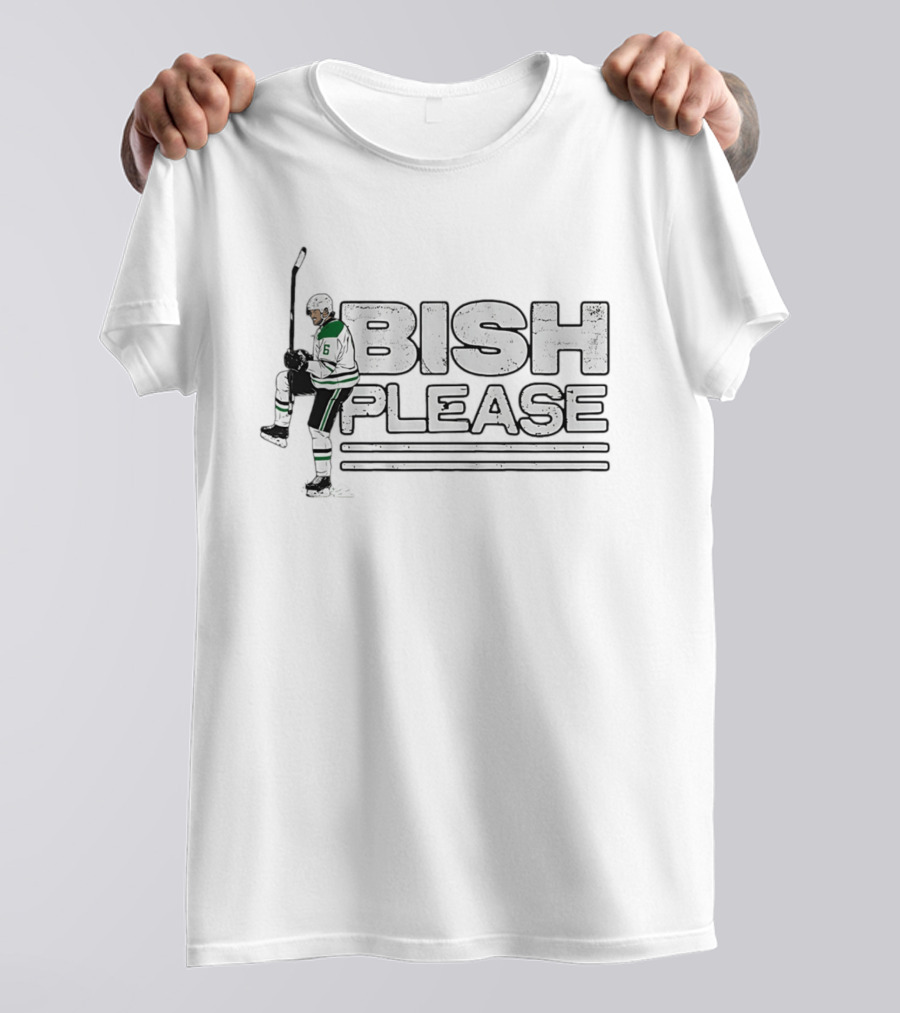 Bish Please Lian Bichsel Dallas Stars Hockey T-Shirt