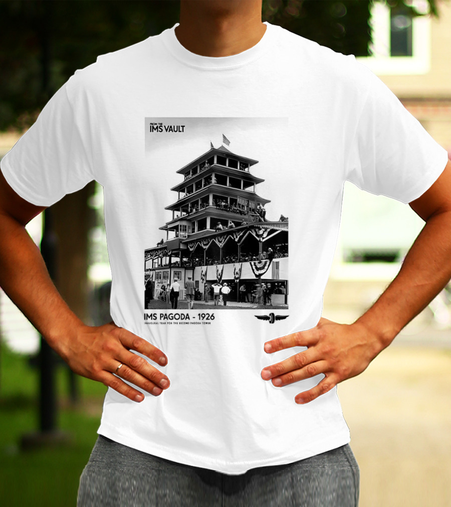 Pagoda Indianapolis Motor Speedway IMS Vault 1926 T-Shirt