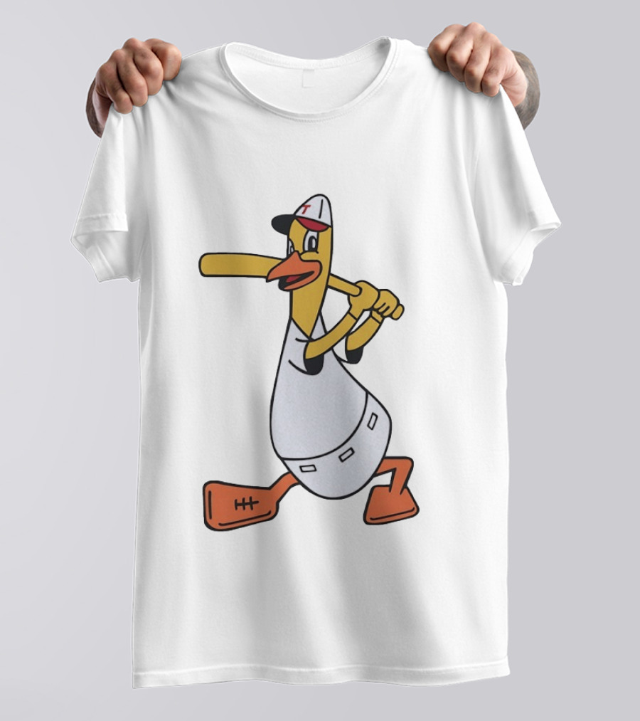 Toledo Mud Hens Mortimor Gold Imprint Franklin Baseball T-Shirt