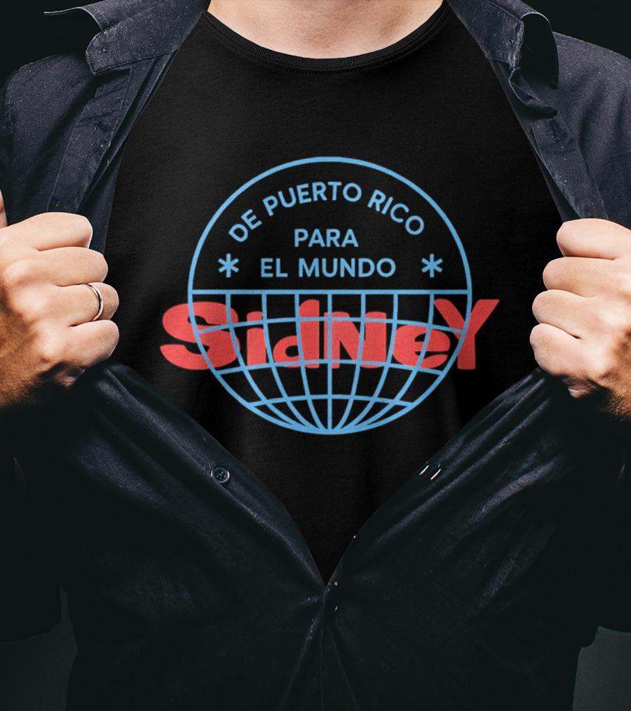Bad Bunny Concert Tour Sydney Australia De Puerto Rico Para El Mundo T-Shirt