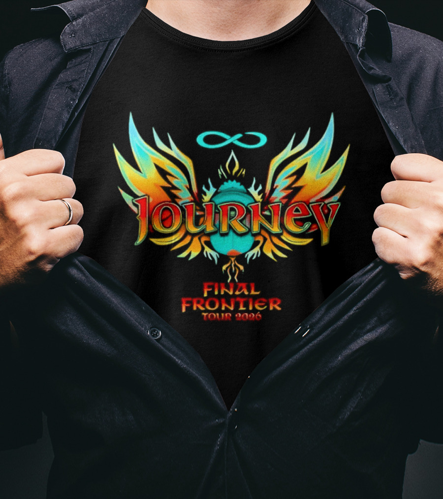 Journey Infinite Wings Final Frontier Tour 2026 T-Shirt