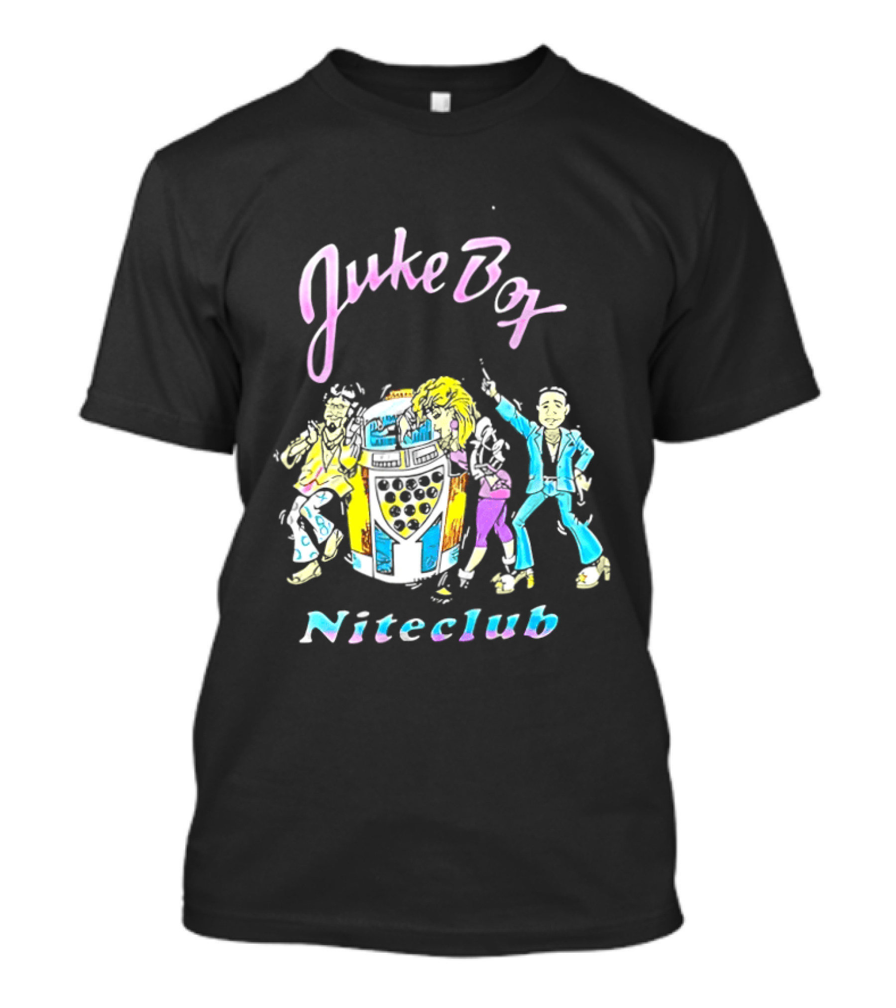 Juke Box Niteclub Retro Dance Party T-Shirt