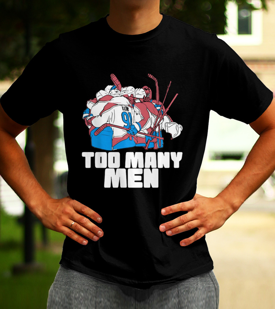 Kadri Hockey Too Many Men 91 Pile T-Shirt