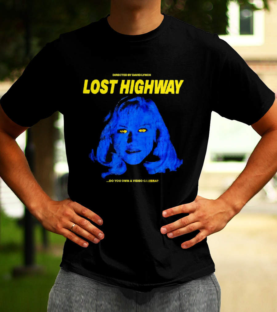 Lost Highway David Lynch Film Blue Face T-Shirt