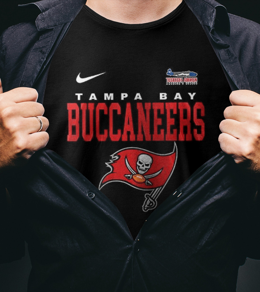 Tampa Bay Buccaneers Tuskegee Airmen Redtails Collaboration Nike T-Shirt