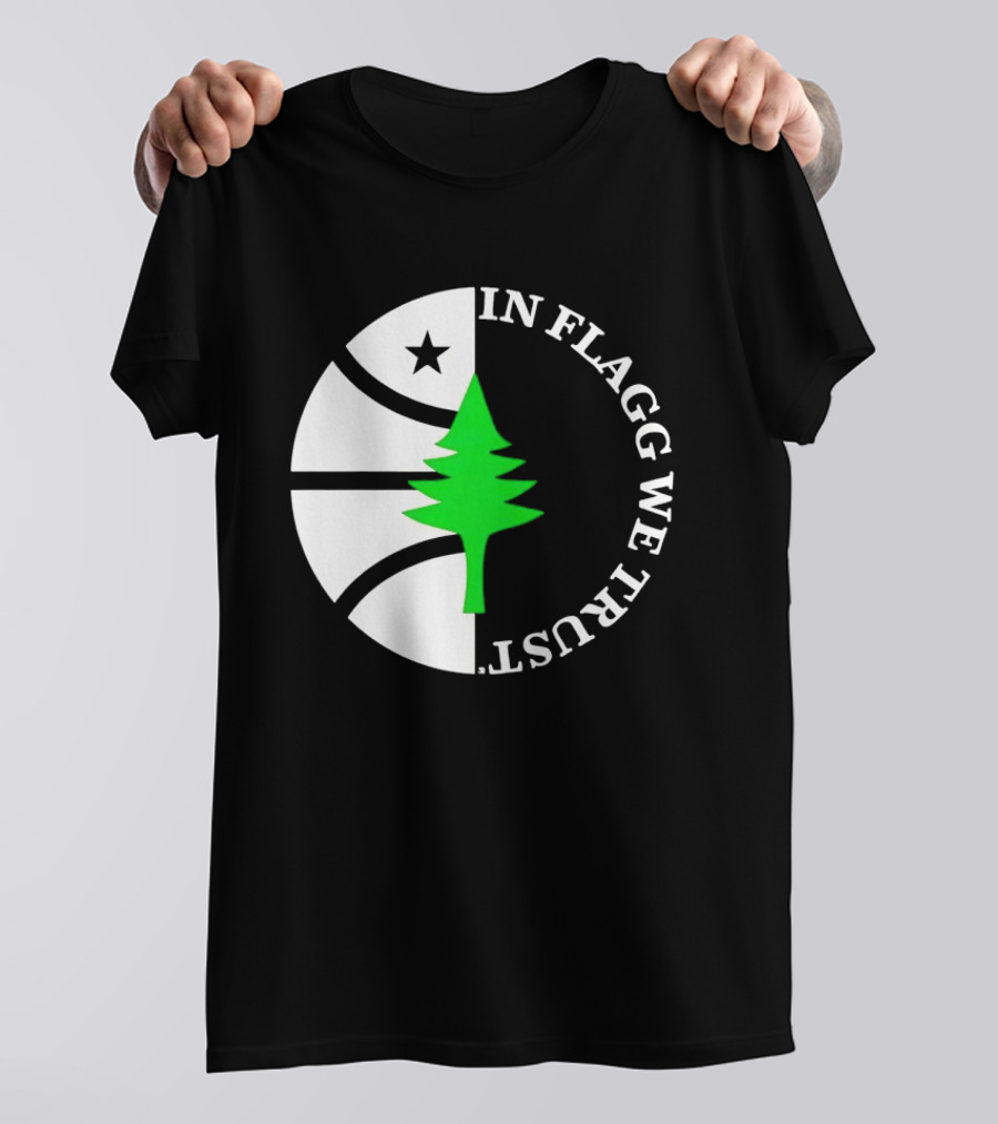 Naji Marshall In Flagg We Trust Basketball Tree Star T-Shirt