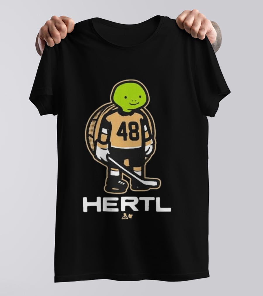 Tomas Hertl 48 Turtle Hockey Player T-Shirt