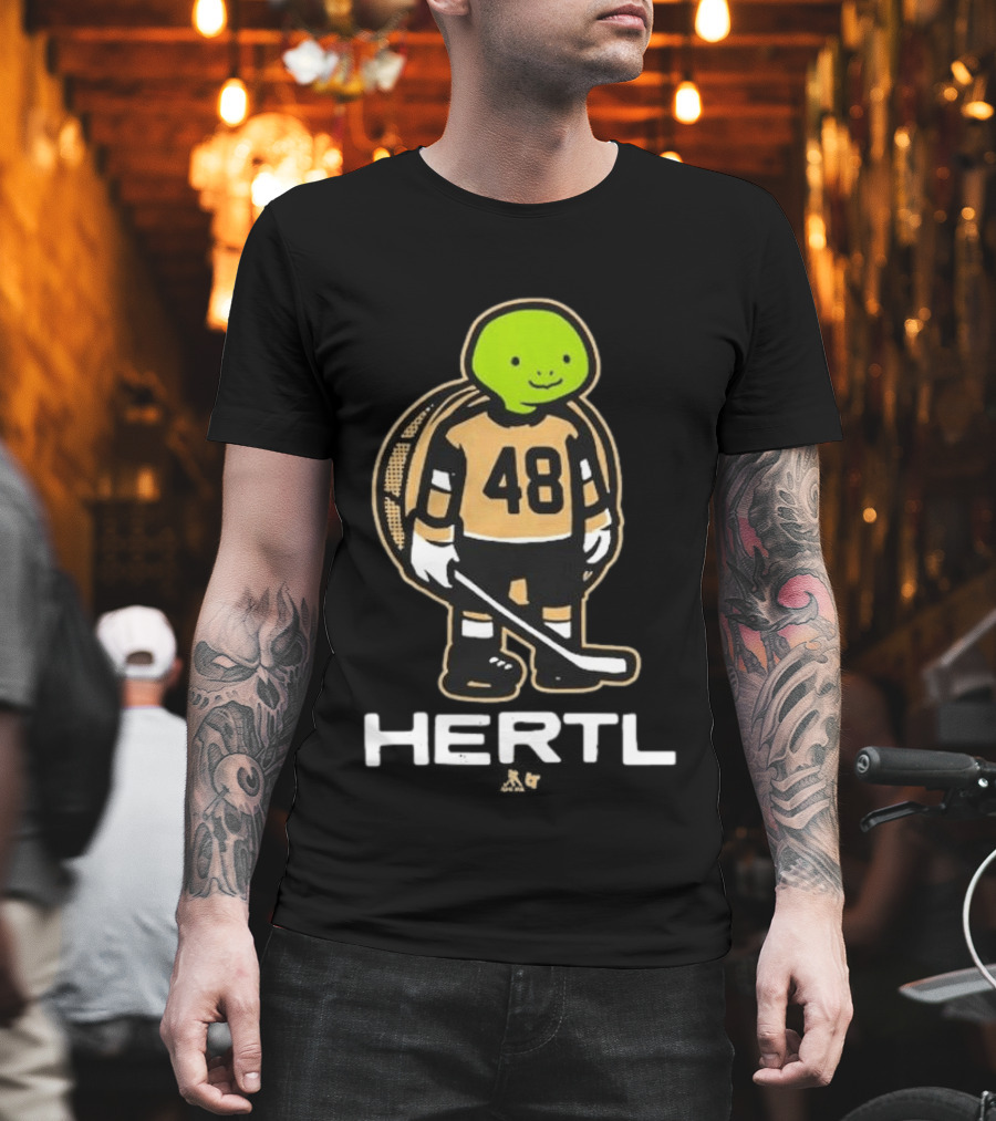 Tomas Hertl 48 Turtle Hockey Player T-Shirt