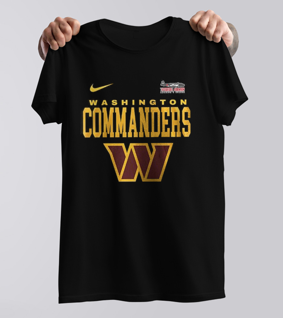 Nike Washington Commanders Tuskegee Airmen Collaboration T-Shirt