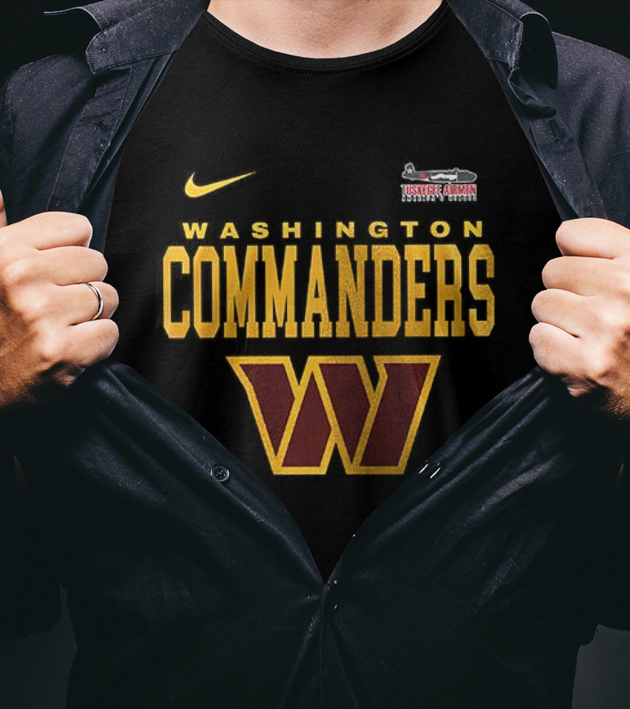 Nike Washington Commanders Tuskegee Airmen Collaboration T-Shirt