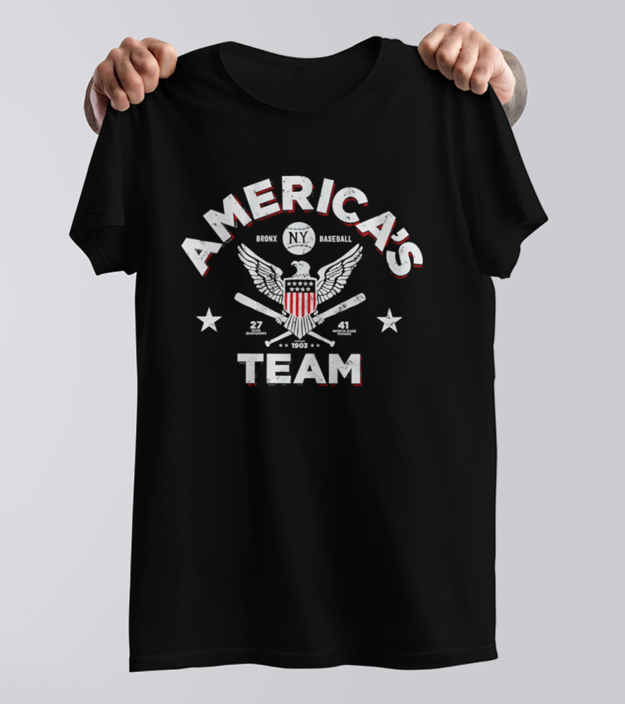 Aaron Judge America's Team Baseball 27 04 13 Championship T-Shirt