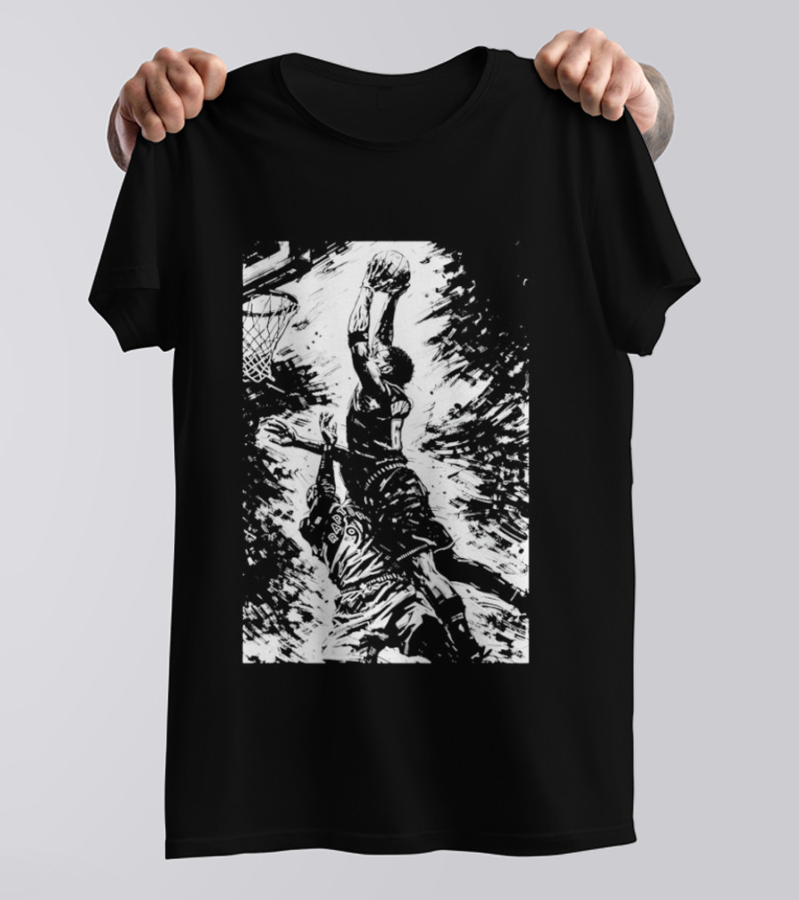 Anthony Edwards Epic Dunk Over RJ Barrett T-Shirt