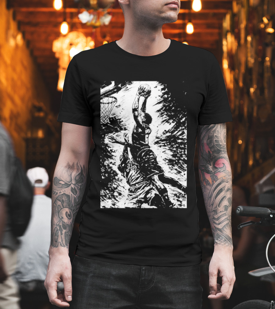 Anthony Edwards Epic Dunk Over RJ Barrett T-Shirt