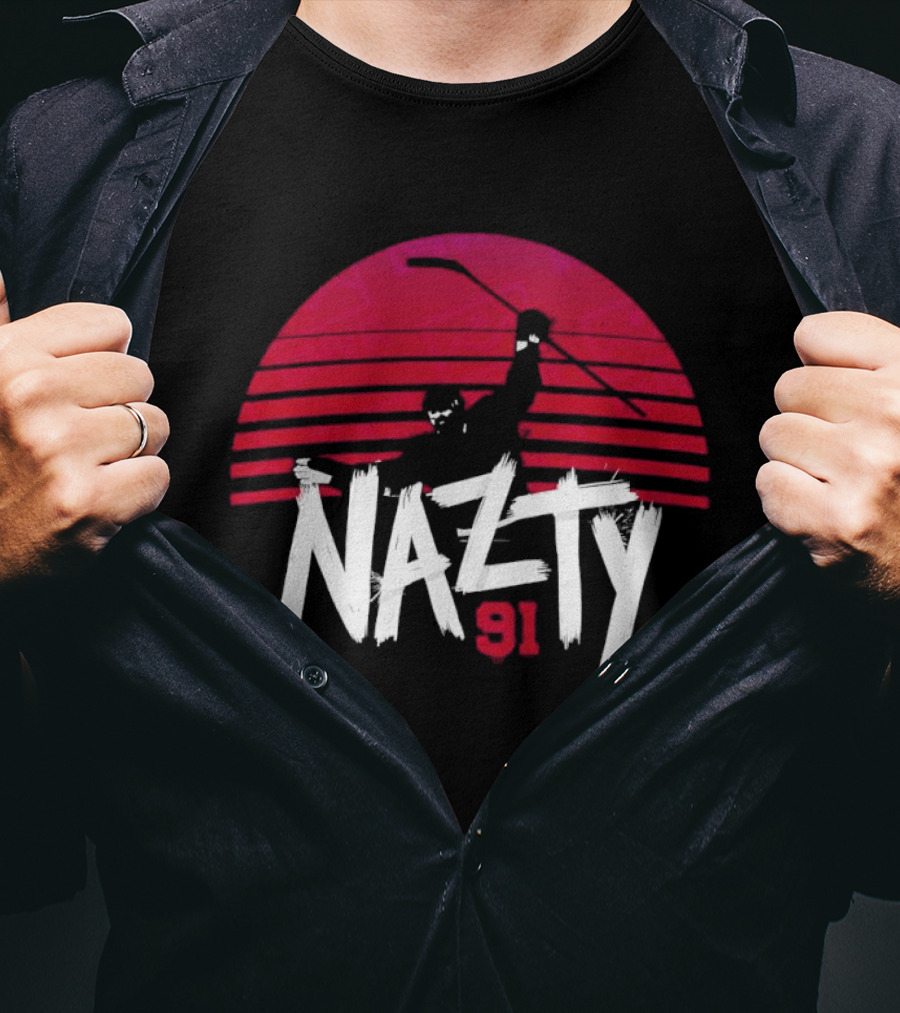 Nazty 91 Colorado Avalanche NHL Hockey T-Shirt
