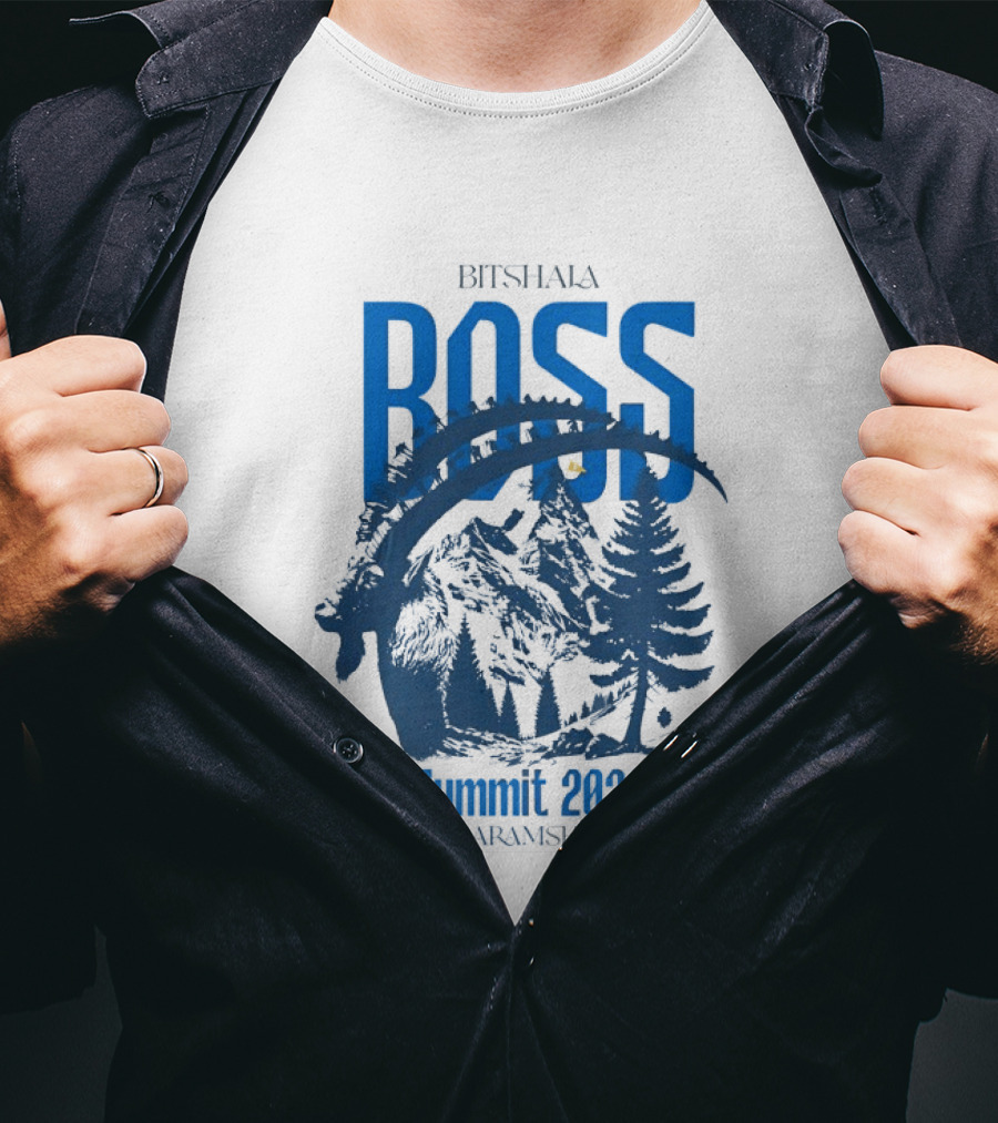 Bitshala Boss Summit 2026 Dharamshala Forest Scene T-Shirt