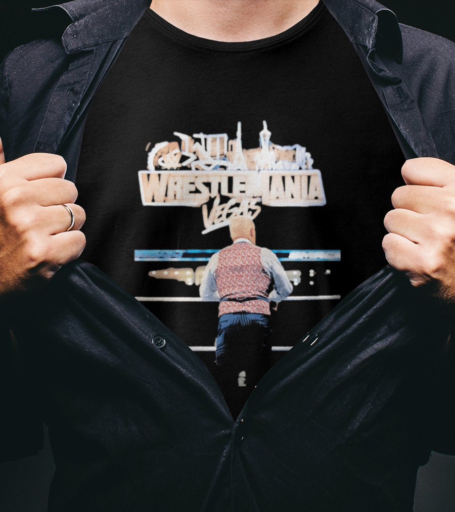 Cody Rhodes WWE WrestleMania Las Vegas Ring Event T-Shirt