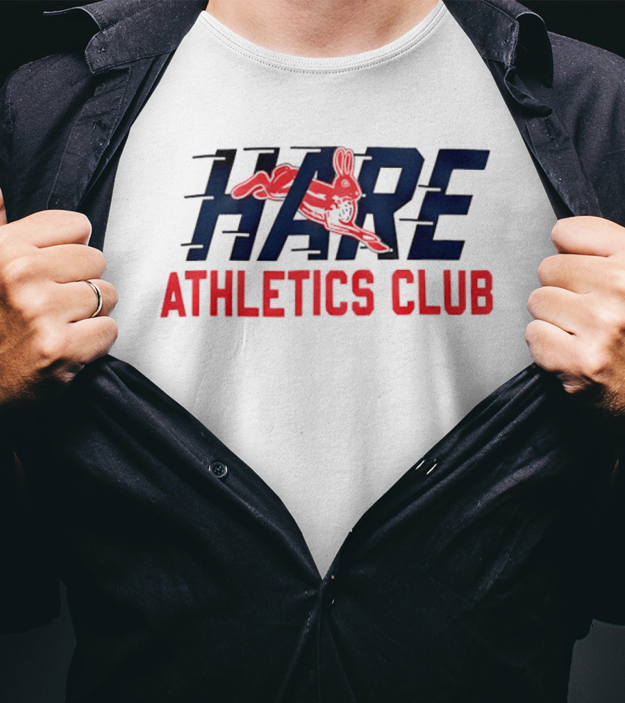 Hare Athletics Club Hare Running Hurdle Speed Training T-Shirt