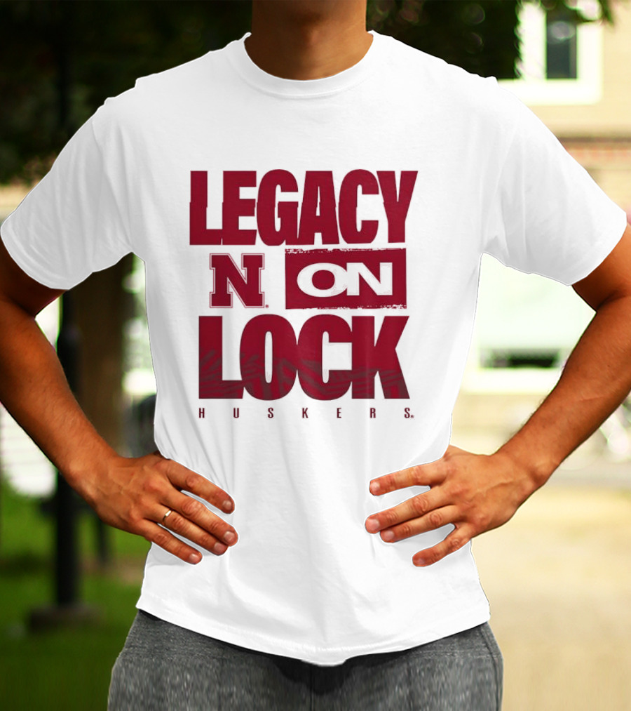Legacy N Lock Huskers 2026 T-Shirt