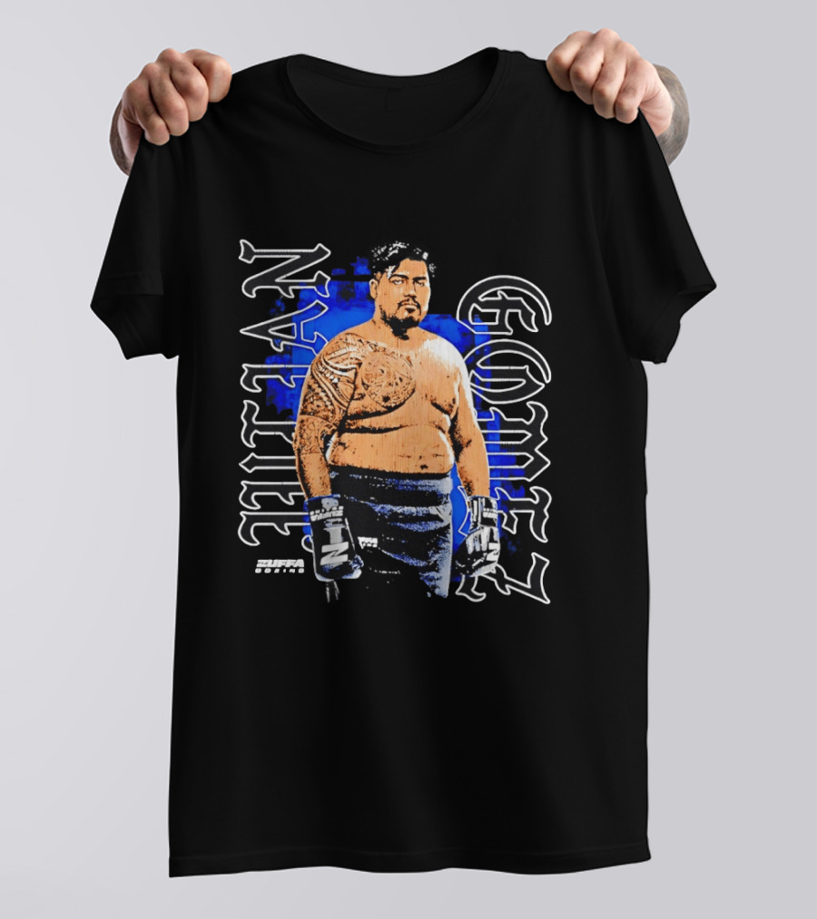Zuffa Boxing Julian Gomez Tattoo Gloves Vertical T-Shirt