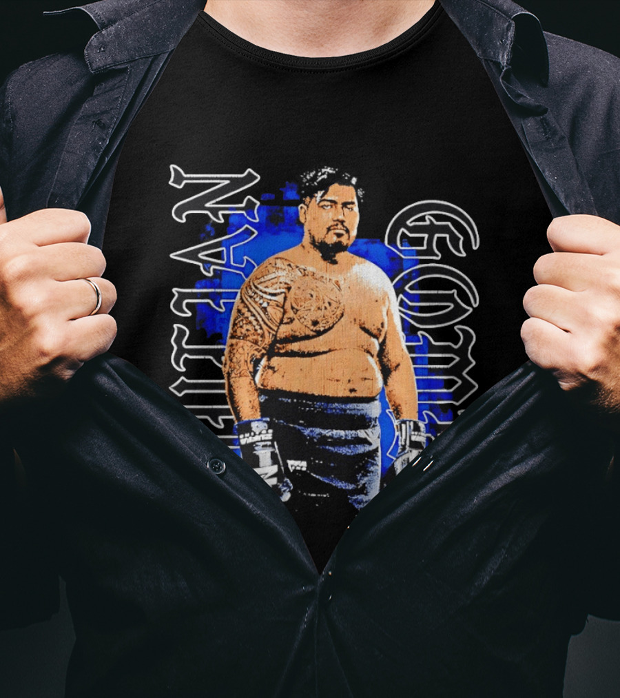 Zuffa Boxing Julian Gomez Tattoo Gloves Vertical T-Shirt