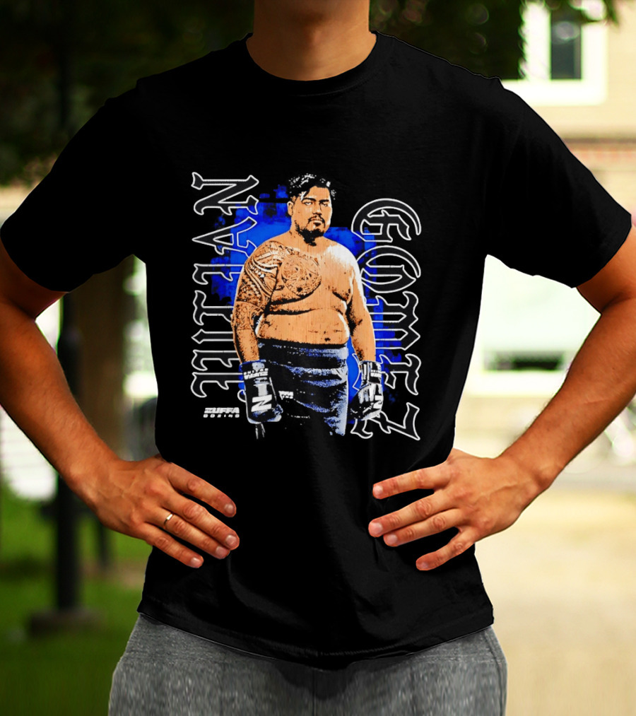 Zuffa Boxing Julian Gomez Tattoo Gloves Vertical T-Shirt