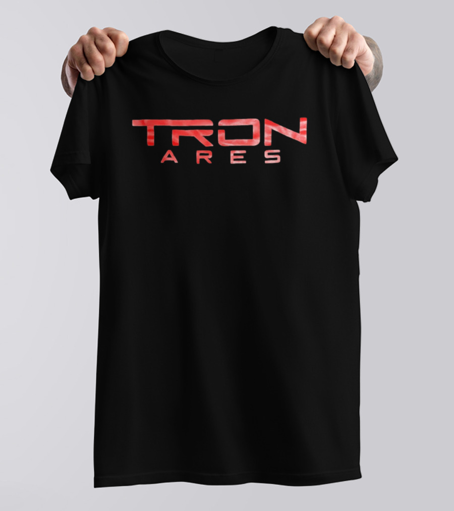 Tron Ares Movie Style Red T-Shirt