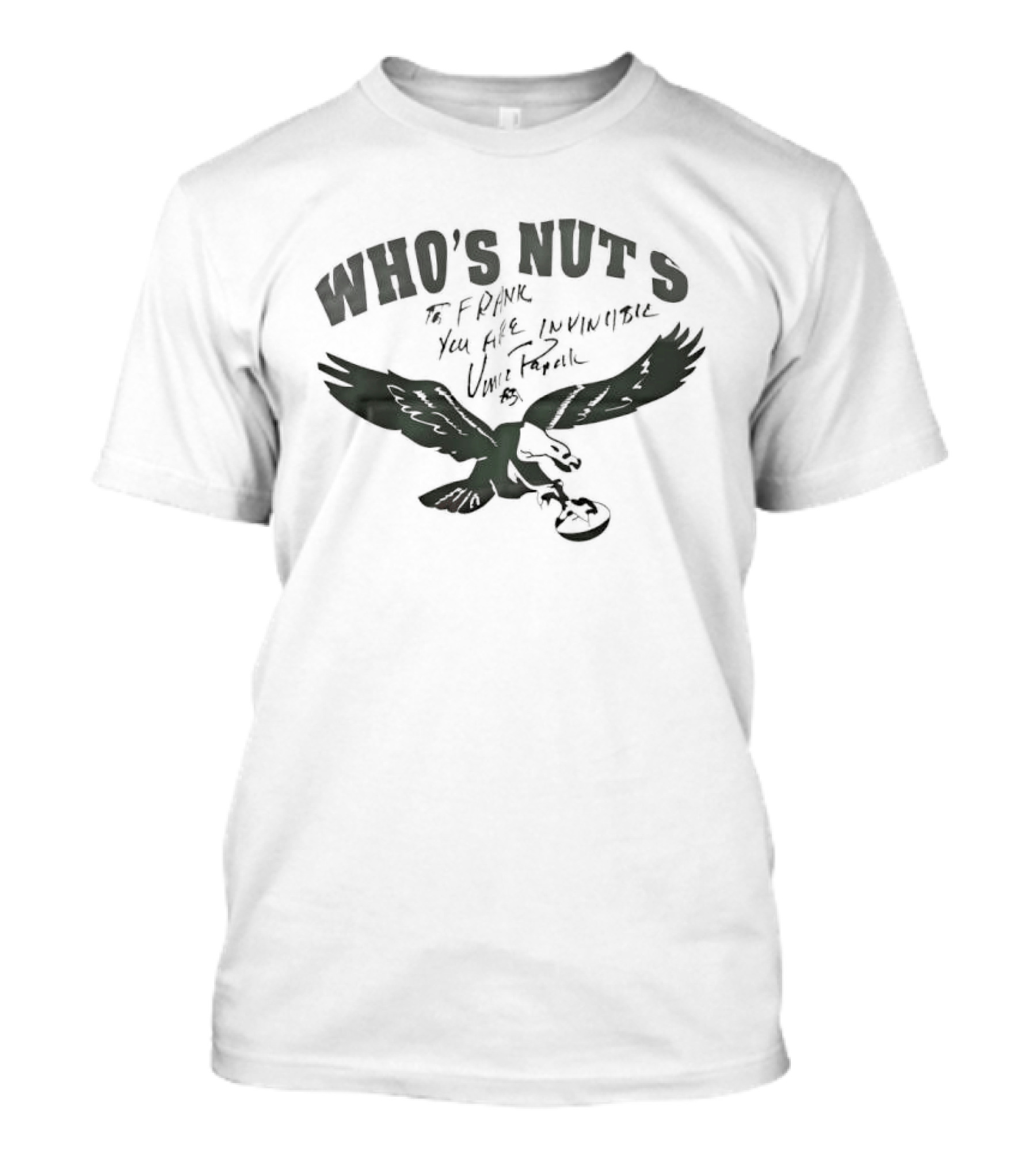 Who's Nuts Philadelphia Eagles Fly High T-Shirt