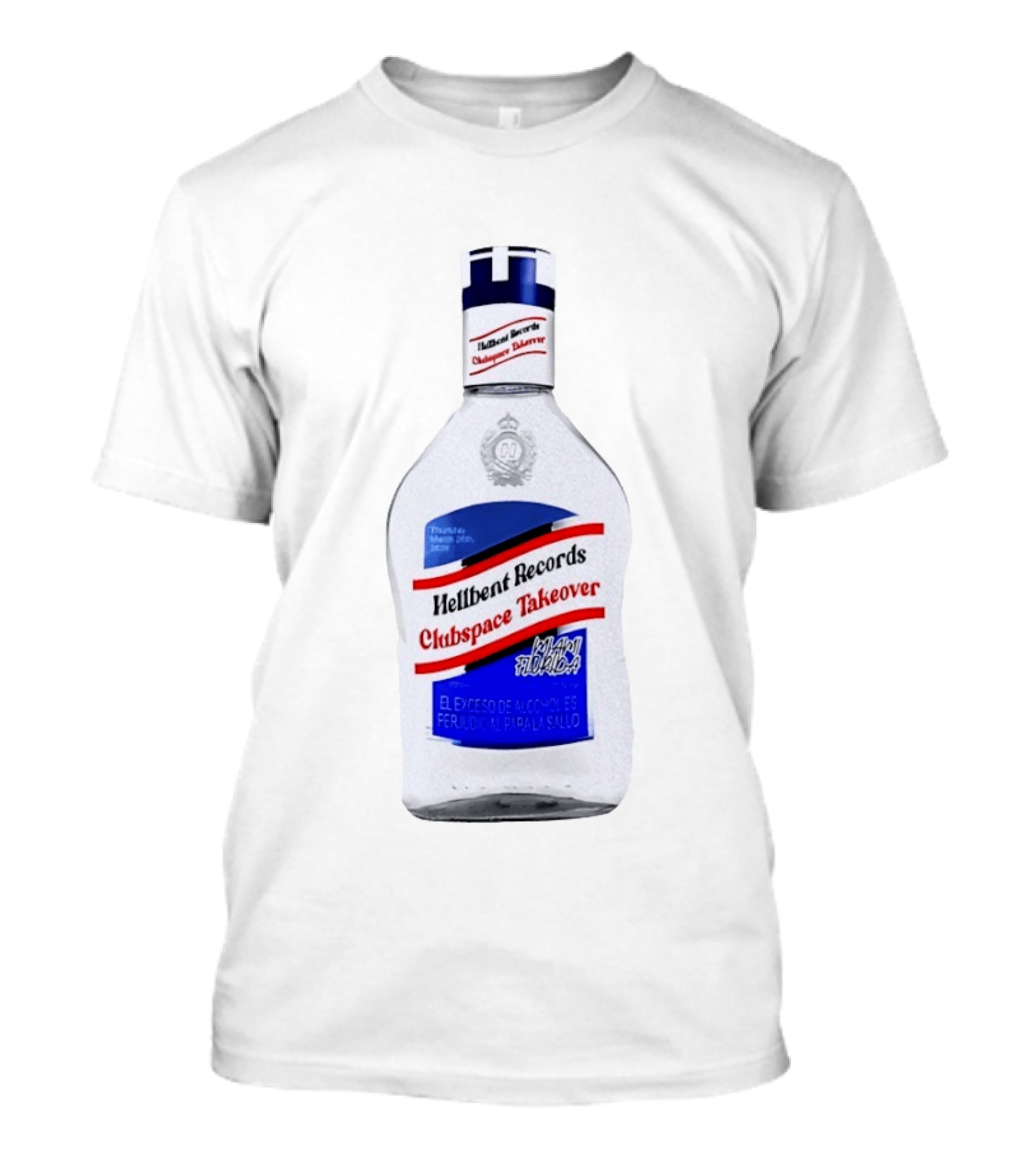 Hellbent Records Clubspace Takeover Bacardi Blanco Fusion T-Shirt